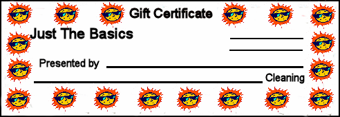 Gift Certificates